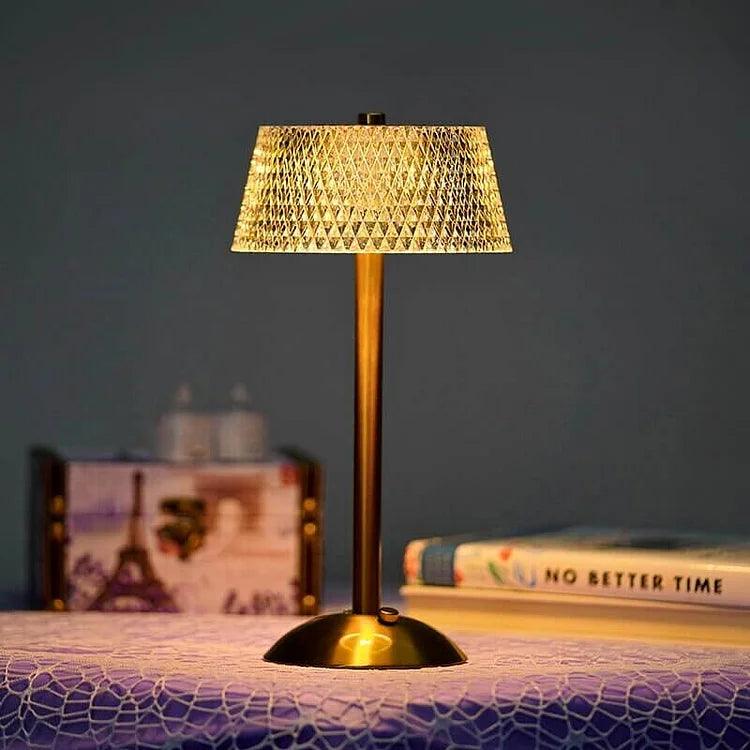Lampe LED Sans Fil - Design Élégant et Luminosité Réglable