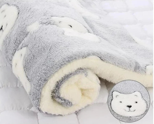 Couverture Douce pour Chat - Hypoallergénique et Lavable en Machine