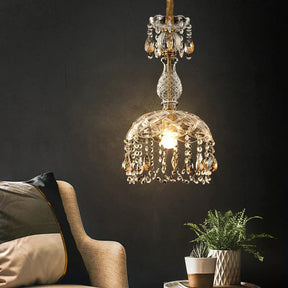 Lustre en Cristal de Luxe - Artisanat Unique et Design Élégant
