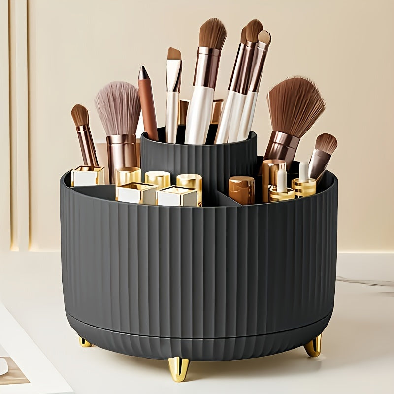 Organisateur de Maquillage Rotatif 360° - Accès Facile et Grande Capacité