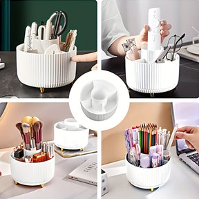 Organisateur de Maquillage Rotatif 360° - Accès Facile et Grande Capacité