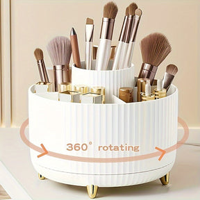 Organisateur de Maquillage Rotatif 360° - Accès Facile et Grande Capacité