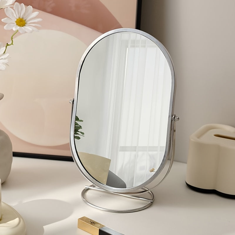 Miroir de Maquillage Rotatif 360° - Compact et Élégant pour Voyage