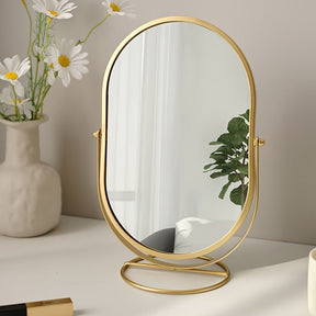Miroir de Maquillage Rotatif 360° - Compact et Élégant pour Voyage