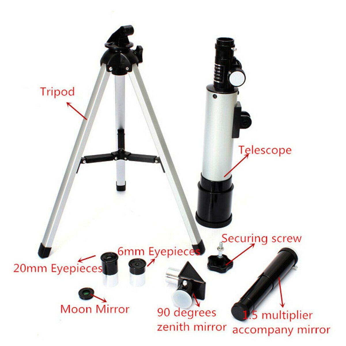 Télescope Astronomique 90x avec Trépied - Vision Ergonomique et Clarté Optique