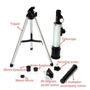 Télescope Astronomique 90x avec Trépied - Vision Ergonomique et Clarté Optique