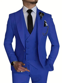 Costume 3 Pièces pour Homme - Élégance et Confort au Quotidien