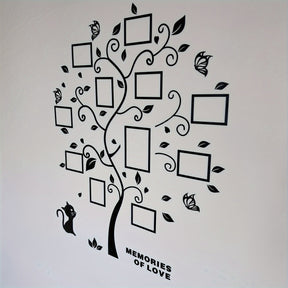 Arbre à Photos 3D en Acrylique - Installation Facile et Design Créatif
