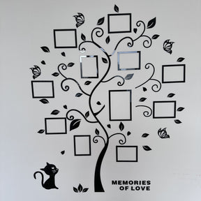 Arbre à Photos 3D en Acrylique - Installation Facile et Design Créatif