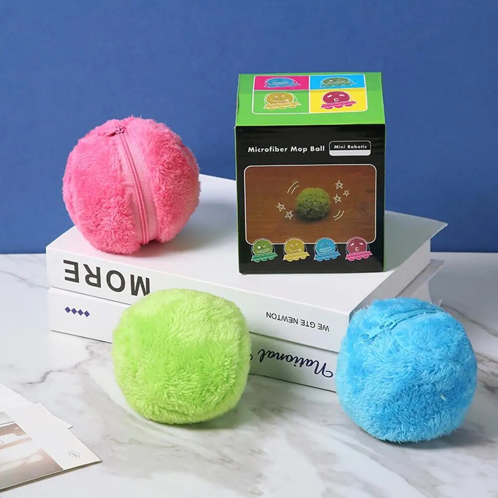 Boule de Chien Roulante Automatique - Jouet Interactif Sûr et Rechargeable