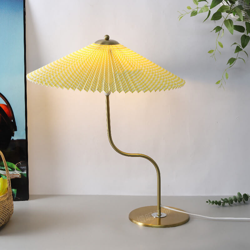 Lampe de Table en Parapluie - Éclairage Relaxant et Énergétique