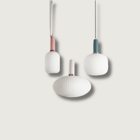 Suspension en Verre Élégante - Design Polyvalent et Matériaux de Qualité