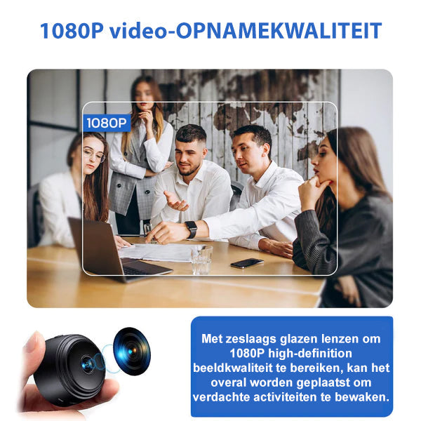 Caméra de Sécurité Full HD - Vision Nocturne et Autonomie de 72 Heures