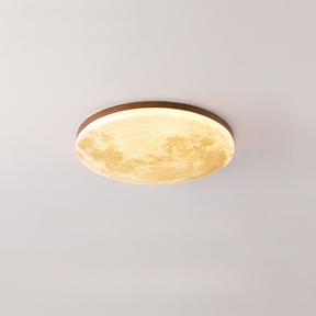 Lampe de Plafond Élégante en Bois - Design Minimaliste et Éclairage Accueillant
