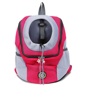 Sac à Dos pour Chien Ajustable - Maille Respirante et Rangement Pratique