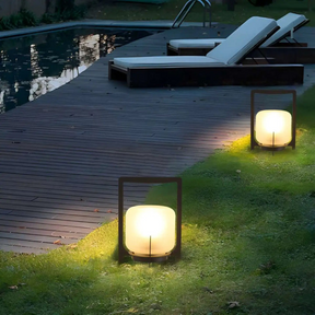 Lampe Solaire Écologique pour Extérieur - Éclairage Durable et Ambiant
