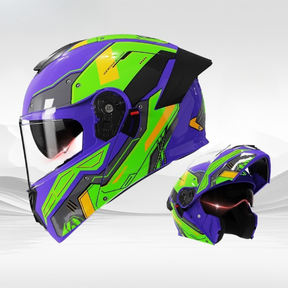 Casque de Moto Modulaire Hommes - Protection Ultime et Confort Supérieur