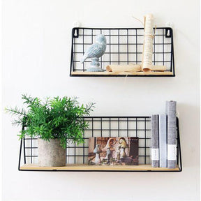 Étagère Murale en Chanvre Durable - Style Naturel et Rangement Pratique