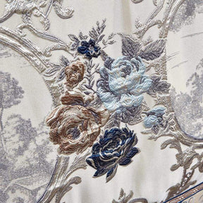 Literie en Coton-Satin Motif Oriental - Luxe Élégant et Confortable