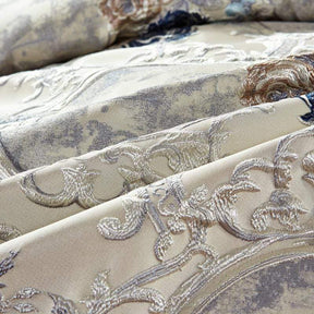 Literie en Coton-Satin Motif Oriental - Luxe Élégant et Confortable