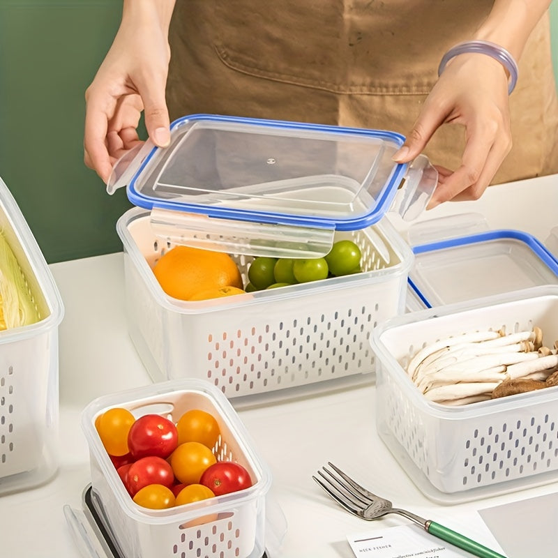 Contenants Alimentaires Multifonctionnels - Couvercles Étanches et Sans BPA