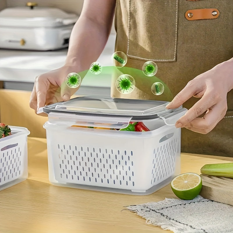 Contenants Alimentaires Multifonctionnels - Couvercles Étanches et Sans BPA