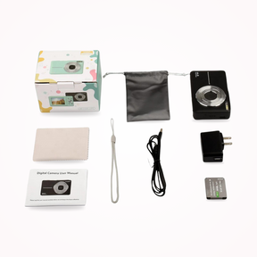 Appareil Photo Numérique Vintage - Léger et Portable avec Vidéo 1080p