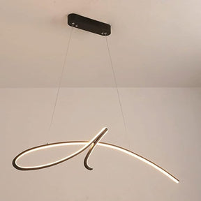 Lustre LED Moderne et Élégant - Éclairage Économe en Énergie et Dimmable
