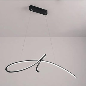 Lustre LED Moderne et Élégant - Éclairage Économe en Énergie et Dimmable