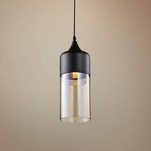 Éclairage Loft Chic Moderne - Lampe en Fer et Verre de Qualité