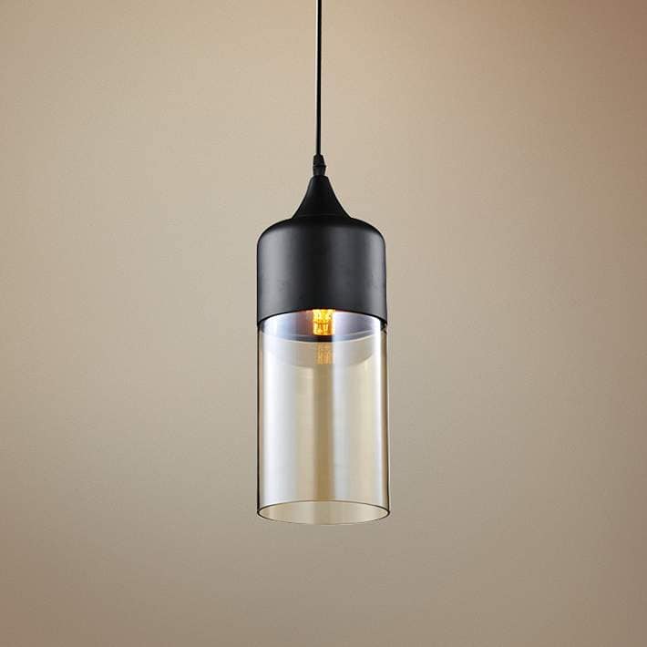 Éclairage Loft Chic Moderne - Lampe en Fer et Verre de Qualité