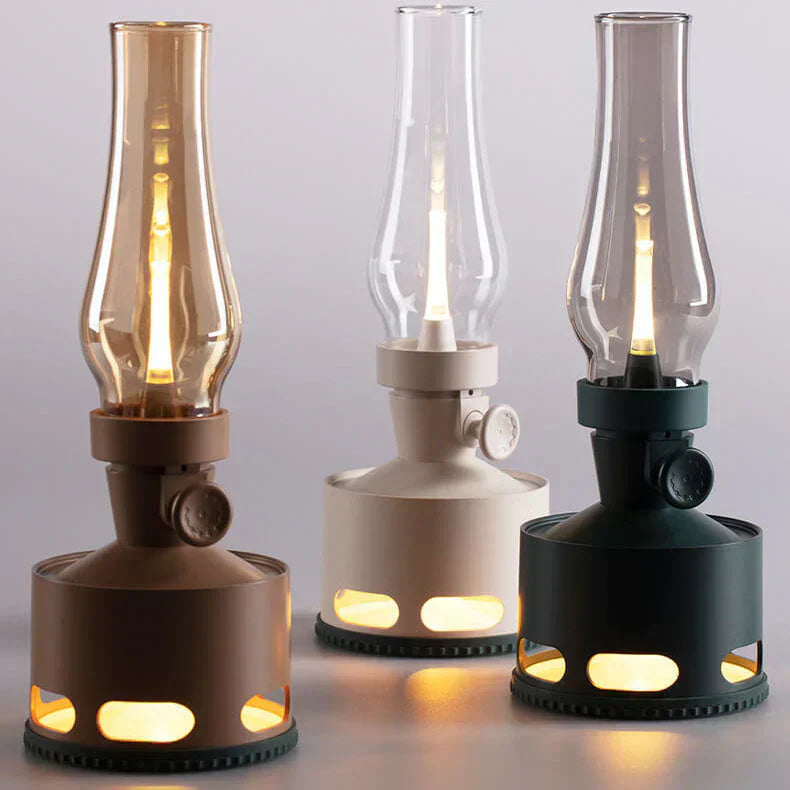 Lanterne LED Ancienne Style Rétro - Charme Nostalgique et Efficacité Énergétique