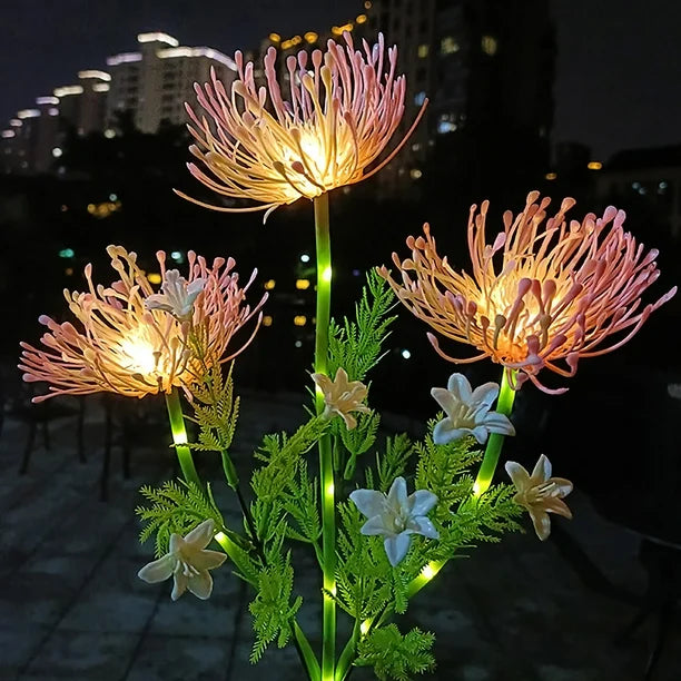 Lampe Solaire Fleur de Fée - Éclairage Doux et Magique pour Intérieur