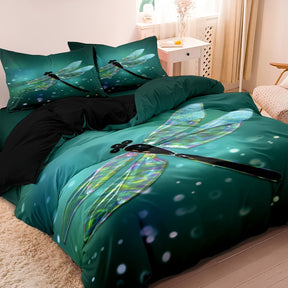 Ensemble de Literie Libellule Luxe - Confort et Élégance pour Votre Chambre