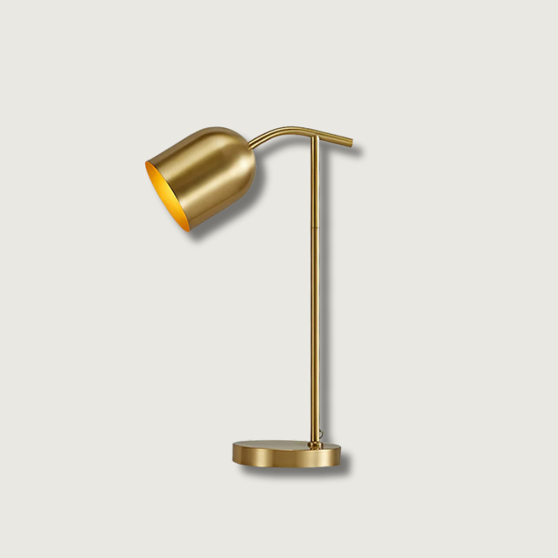 Lampe de Table en Laiton - Design Élégant et Pratique