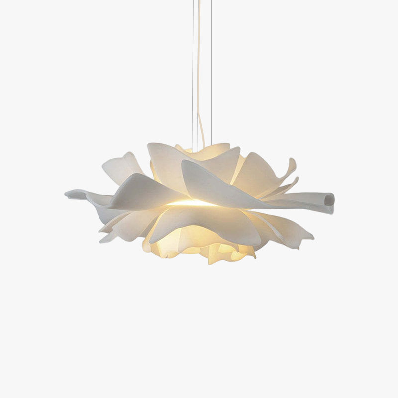 Lumière Suspendue Florale Moderne - Élégance et Ambiance Accueillante