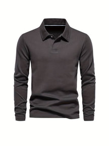 Polo à Manches Longues pour Homme - Élégance et Confort au Quotidien