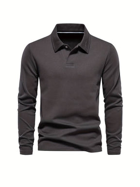 Polo à Manches Longues pour Homme - Élégance et Confort au Quotidien