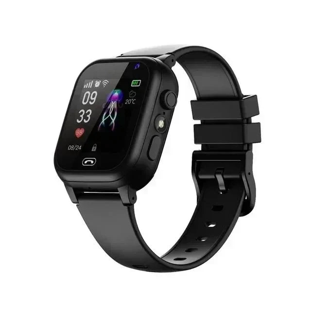 Montre GPS 4G pour Enfants - Appels Vidéo, Fonction SOS et Jeux Éducatifs