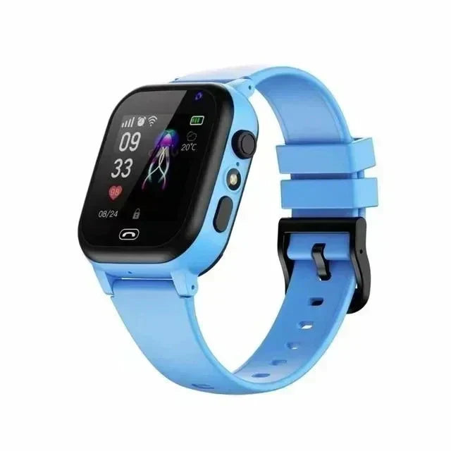 Montre GPS 4G pour Enfants - Appels Vidéo, Fonction SOS et Jeux Éducatifs