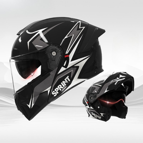 Casque de Moto Modulaire Hommes - Protection Ultime et Confort Supérieur
