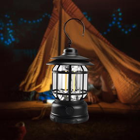 Lampe LED Vintage Portable - Éclairage Intelligent et Économique