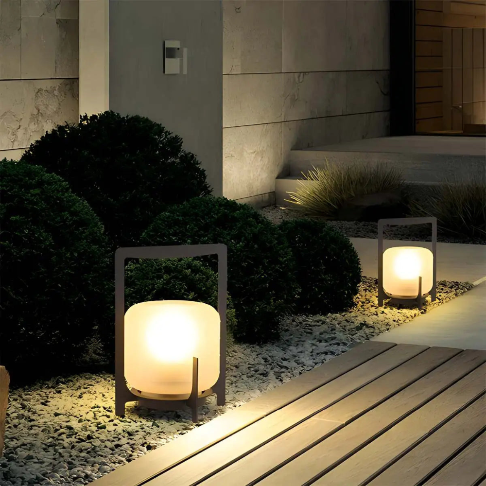 Lampe Solaire Écologique pour Extérieur - Éclairage Durable et Ambiant