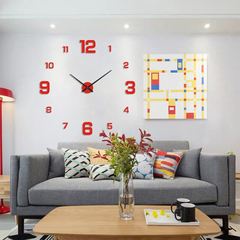 Horloge Murale Design Moderne - Élément Décoratif et Créatif