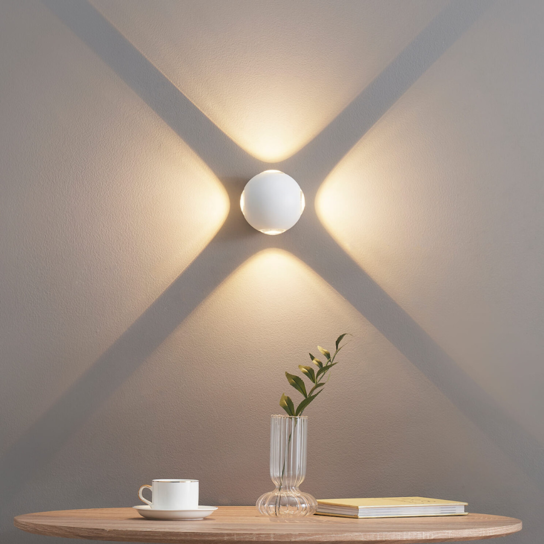 Applique Murale Moderne Étanche - Éclairage Stylé pour Intérieur et Extérieur