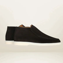 Mocassins en Suède Vegan pour Hommes - Élégance Intemporelle et Confort Optimal