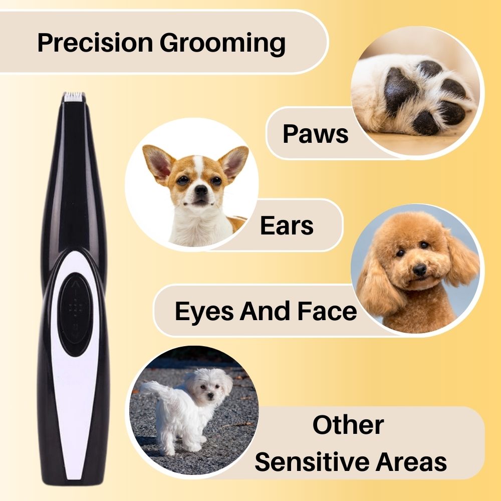 Tondeuse Professionnelle pour Animaux - Technologie Ultra-Silencieuse et Ergonomique