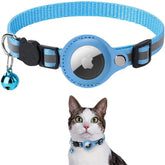 Collier GPS pour Chat Sécurisé - Design Réfléchissant et Dégagement Rapide