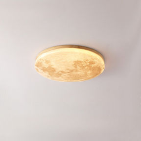 Lampe de Plafond Élégante en Bois - Design Minimaliste et Éclairage Accueillant