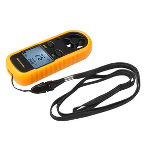 Anémomètre Numérique Portable | Affichage LCD Clair et Précis